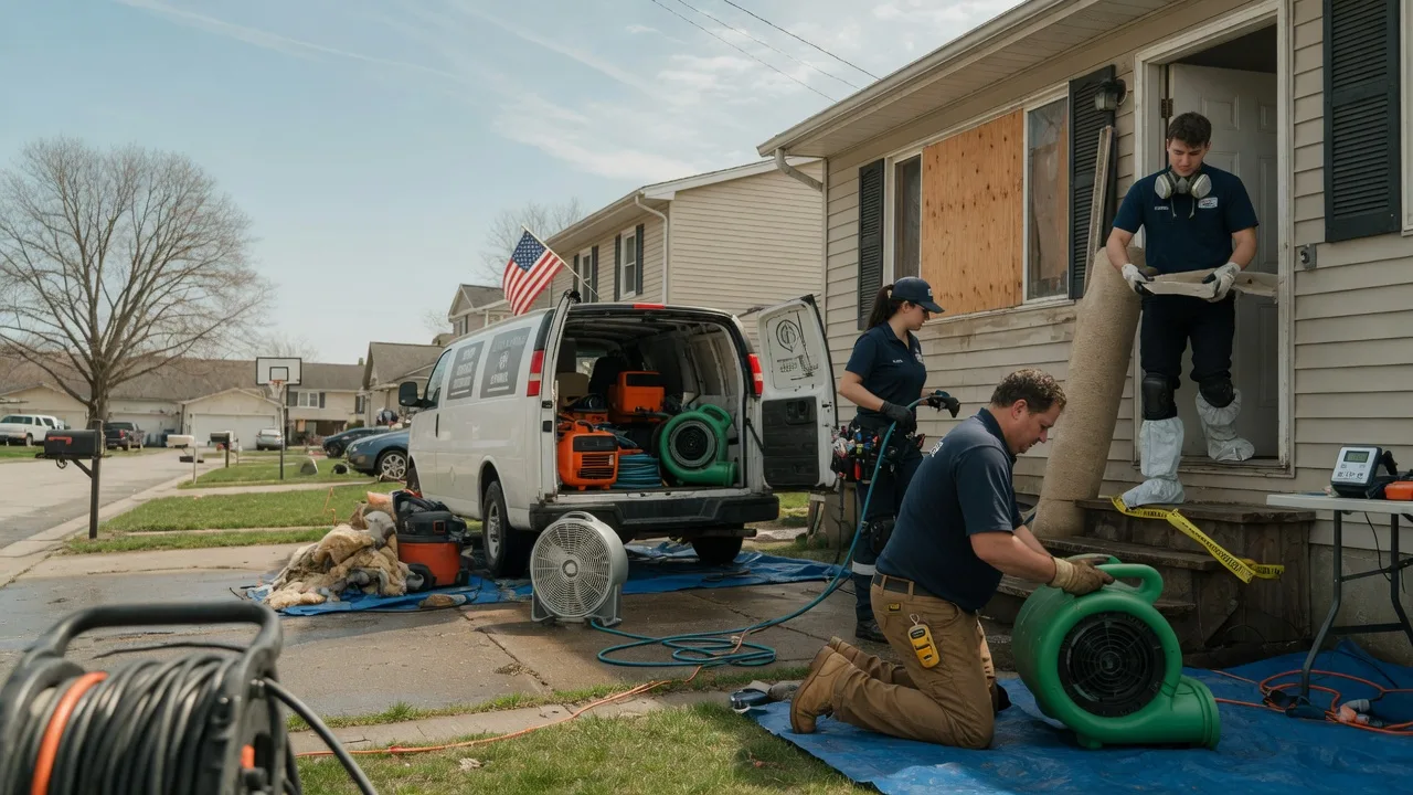 Water Damage Restoration in Panama, IA near me